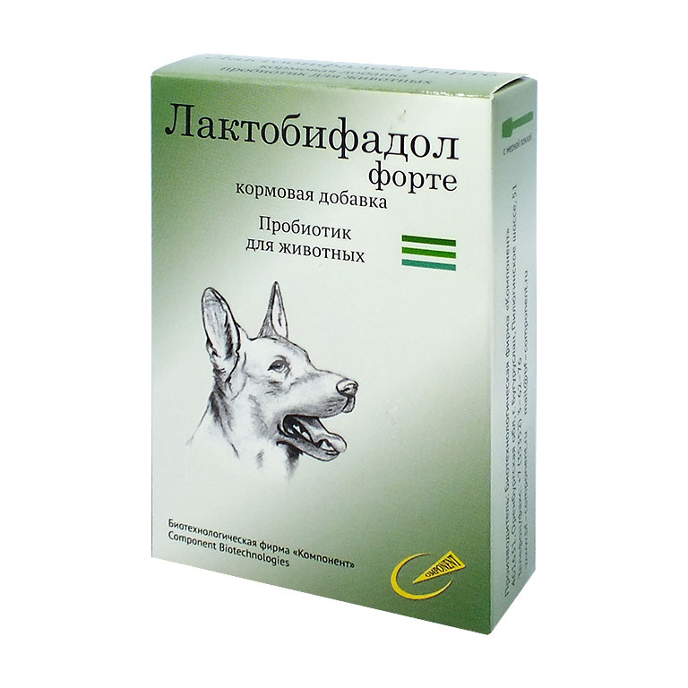 Лактобифадол Форте для собак (50 г.)